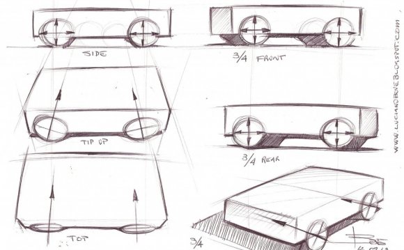 Car sketch tutorials by