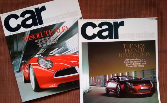 Car Magazine Design