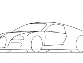 Design of cars for drawing