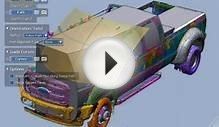 3D Modeling from Long Range Scan Data for Automotive Par 1