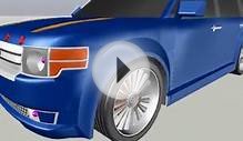 AutoCAD 3D Car FORD Flex by Renjith.G
