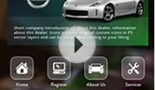 Automotive Kiosk UI Design | Other web or app design