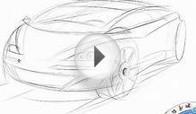 Design Automobile Car Sketch