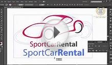 how to create a logo design with new car styles in adobe