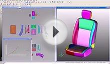 Lectra DesignConcept Auto - 3D to 2D design software for