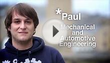 Mechanical and Automotive Engineering at the University of