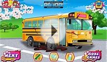 School Bus Car Wash – Best Cleaning Games For Kids