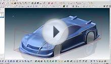 ThinkDesign. Car bodywork deformation