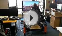 Vortex Vehicle Simulator software with a D-BOX motion platform